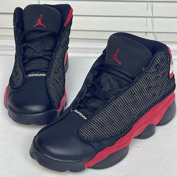 🔥 JORDAN 13 Retro Bred (2017) (GS) 414574-004 Size 6.5Y - Picture 1 of 15